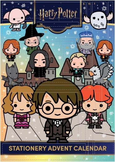 Harry Potter χριστουγεννιάτικο ημερολόγιο με είδη γραφικής ύλης
