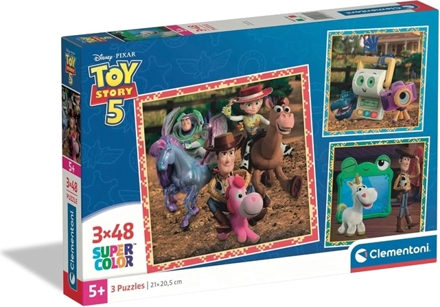 Clementoni Toy Story παιδικό παζλ Square 3×48 κομμάτια