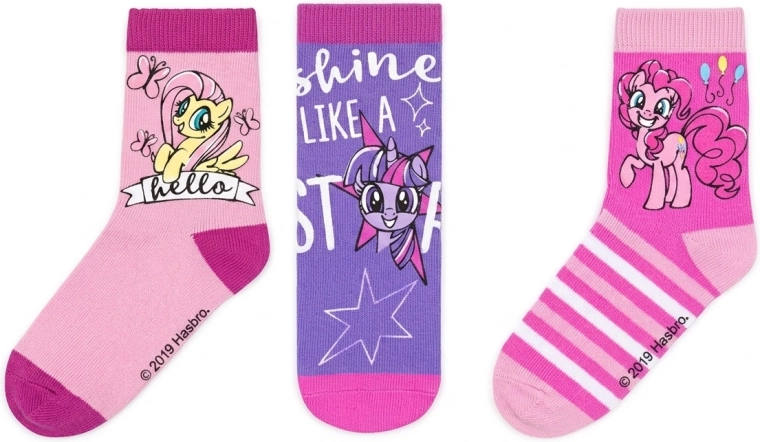 Παιδικές κάλτσες My Little Pony – σετ 3 ζευγαριών