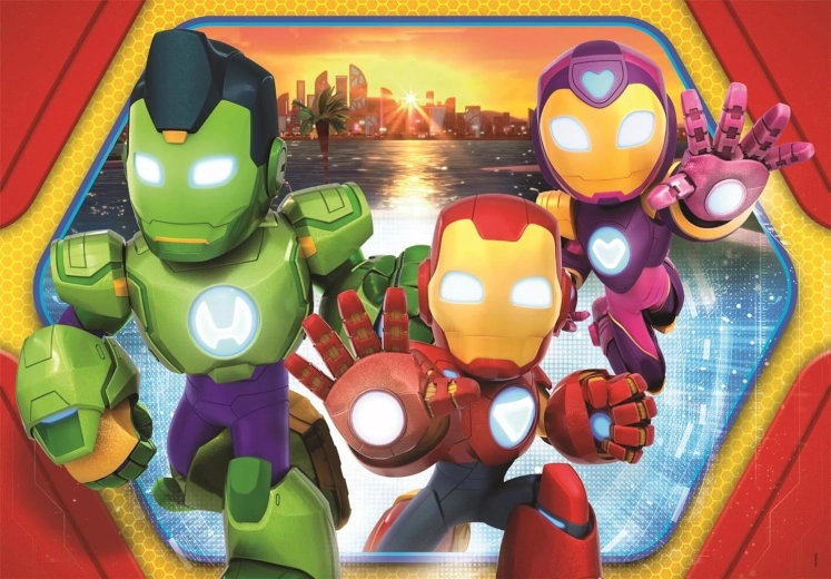 Παζλ Iron Man και οι εκπληκτικοί του φίλοι MAXI 24 κομμάτια