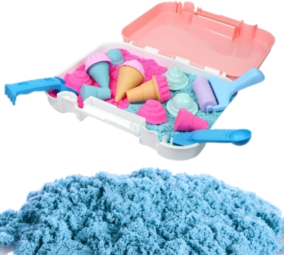 1 kg χρωματισμένης κινητικής άμμου