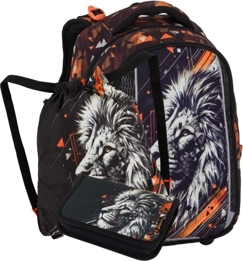 Bagmaster μικρό σχολικό σετ VEGA 26 A Λιοντάρι