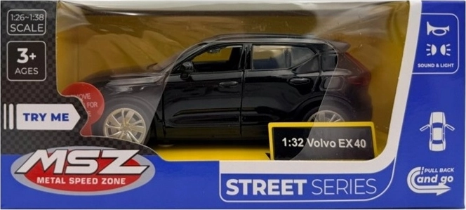 Μοντέλο Volvo EX40 MSZ με φωτεινά και ηχητικά εφέ, μαύρο