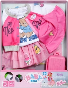 BABY born ταξιδιωτικό outfit για κούκλες 43 cm