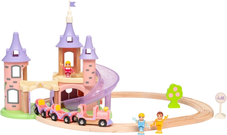 BRIO Disney Princess σετ τρένου κάστρου