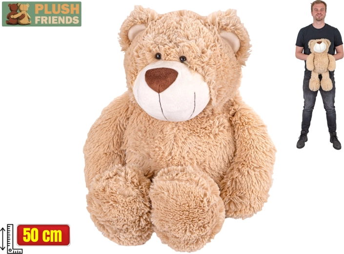 Plush Friends λούτρινο αρκουδάκι 50 cm μπεζ