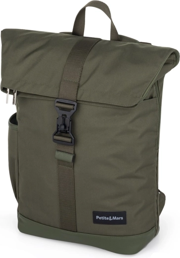 Τσάντα-σακίδιο αλλαγής πάνας PETITE&MARS Jackob Military Green