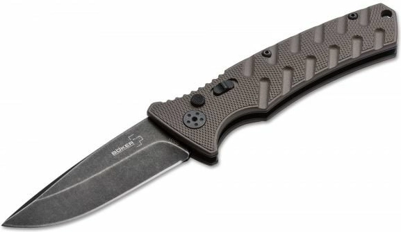 Böker Plus Strike drop point coyote αυτόματο μαχαίρι
