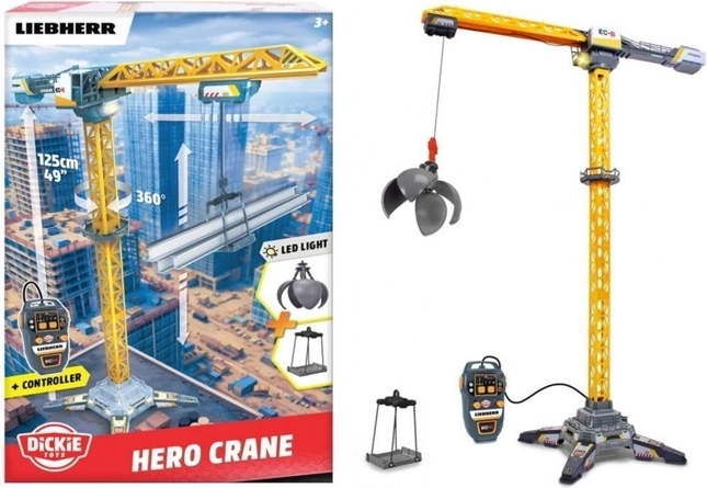 Τηλεκατευθυνόμενος γερανός Liebherr 125 cm