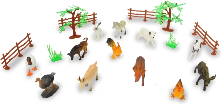 Jamara Farm Animals – σετ ζώων φάρμας 20 τεμαχίων