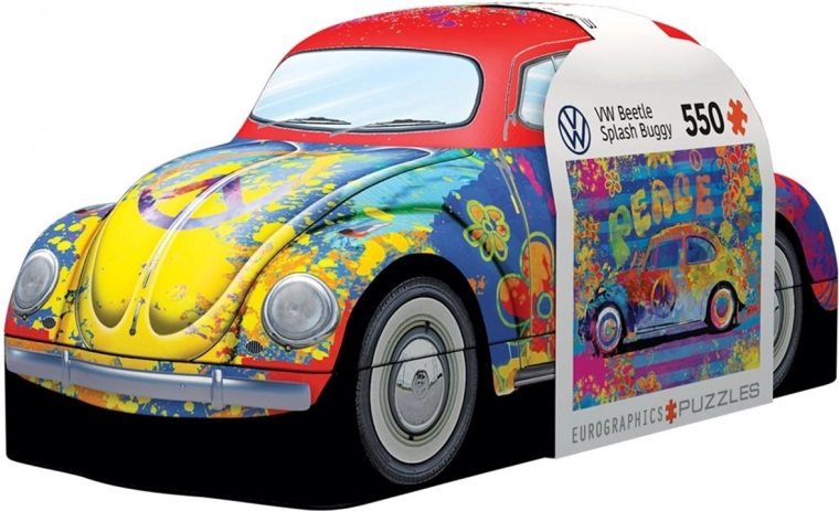 Παζλ EUROGRAPHICS σε μεταλλικό κουτί Volkswagen Σκαθάρι 550 κομμάτια