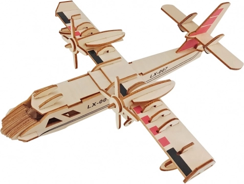Ξύλινο 3D παζλ βομβαρδιστικό Woodcraft