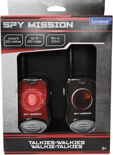Παιδικοί ασύρματοι πομποδέκτες Lexibook SPY MISSION με εμβέλεια 200 m