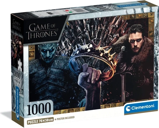 Παζλ Clementoni Game of Thrones – φανταστικό κολάζ 1000 κομματιών