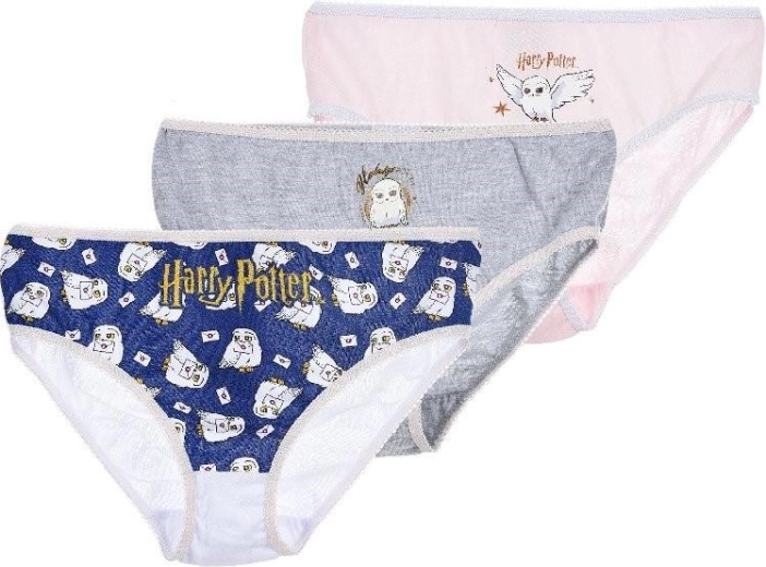 Σετ 3 τεμ. βαμβακερά εσώρουχα Harry Potter