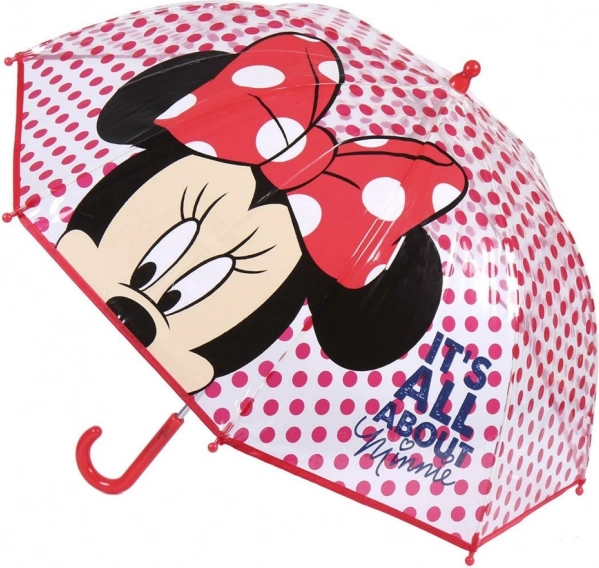 Cerdá παιδική χειροκίνητη ομπρέλα Disney Minnie κόκκινη
