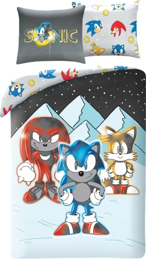 Παιδικά κλινοσκεπάσματα Sonic Friends από μικροΐνες