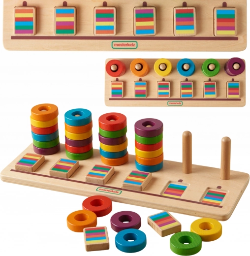 Masterkidz μοντεσσόρι σόρτερ για εκμάθηση μέτρησης και χρωμάτων