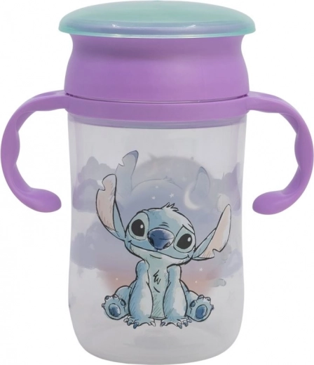Παιδικό εκπαιδευτικό ποτηράκι 395 ml STITCH