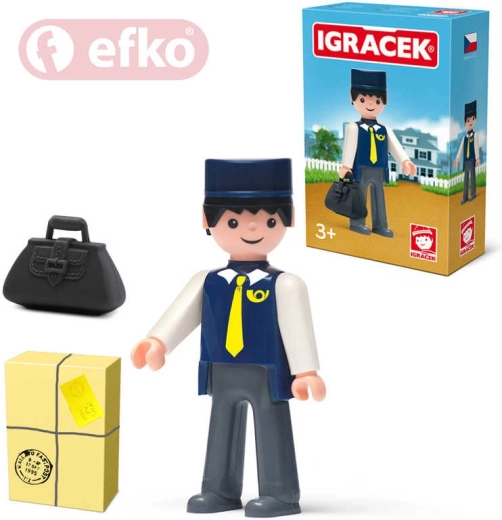 EFKO Igráček ταχυδρόμος με αξεσουάρ σε κουτί