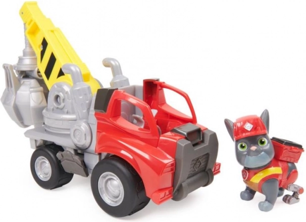 RUBBLE & CREW Γερανοφόρο όχημα Charger's με δαγκάνα – κατασκευαστικό όχημα με φιγούρα