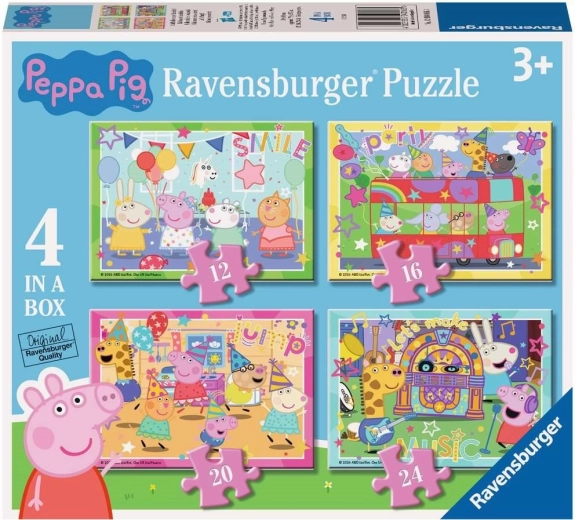 Παζλ Peppa Pig στη γιορτή 4σε1
