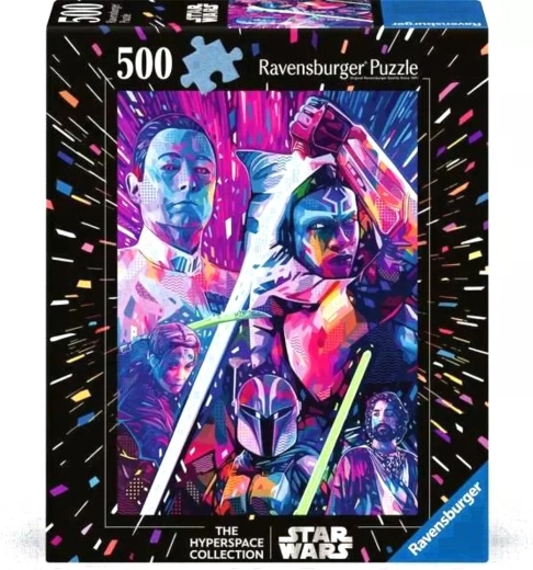 Παζλ Ravensburger Star Wars hyperspace: Ahsoka XXL 500 κομμάτια