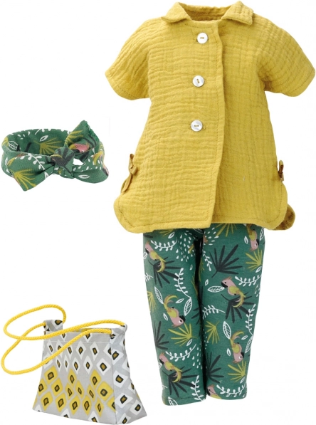 Petitcollin σετ ρούχων Charlotte για κούκλα 48 cm
