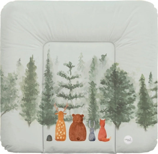 Ceba Baby μαλακή αλλαξιέρα για συρταριέρα 75 × 72 cm basic forest companions