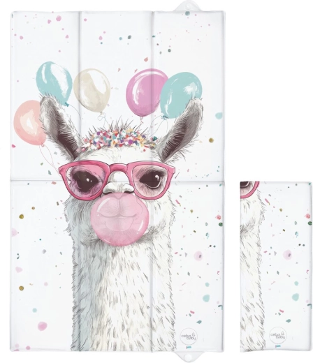 Ceba baby ταξιδιωτικό αλλαξιέρας υπόστρωμα basic crazy lama 80 × 50 cm