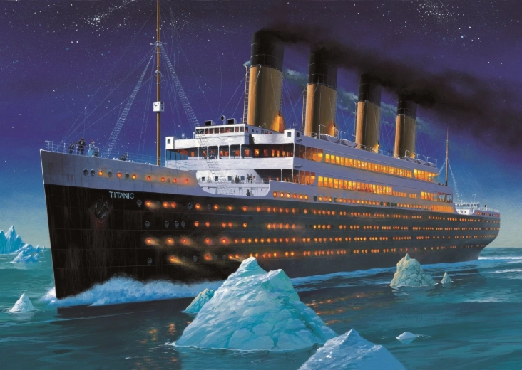 Παζλ 1000 κομματιών TITANIC Trefl