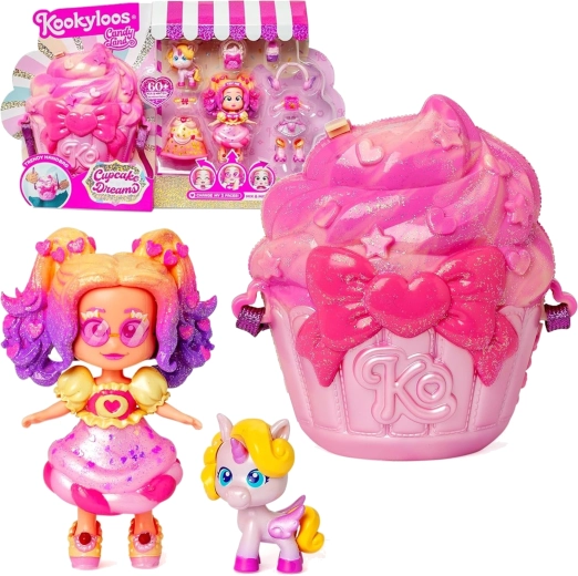 KookyLoos Cupcake Dreams – συλλεκτική φιγούρα με τσάντα και αξεσουάρ