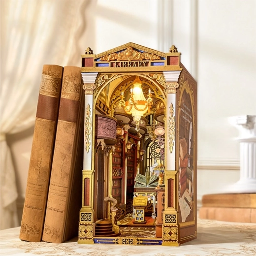 LED ατμόσφαιρα για τη βιβλιοθήκη σας