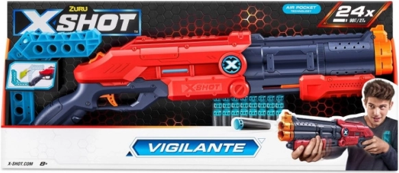 Παιδικό πιστόλι X-Shot Vigilante 24 βελάκια