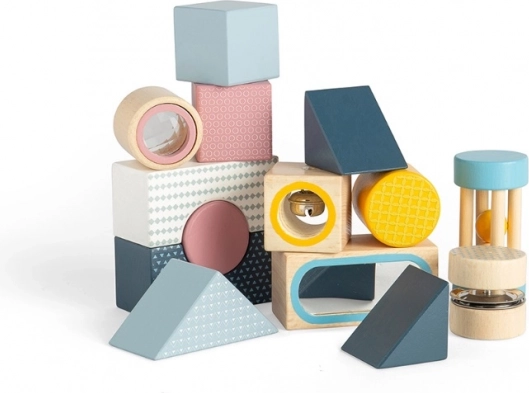 Αισθητηριακοί κύβοι Bigjigs Toys