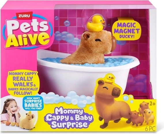 ZURU Pets Alive έκπληξη μαμά και μωρό