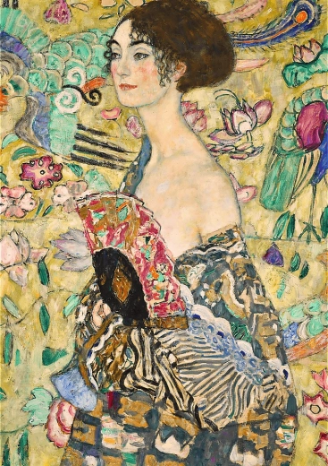 Puzzle Art Collection Κυρία με βεντάλια 1000 κομμάτια