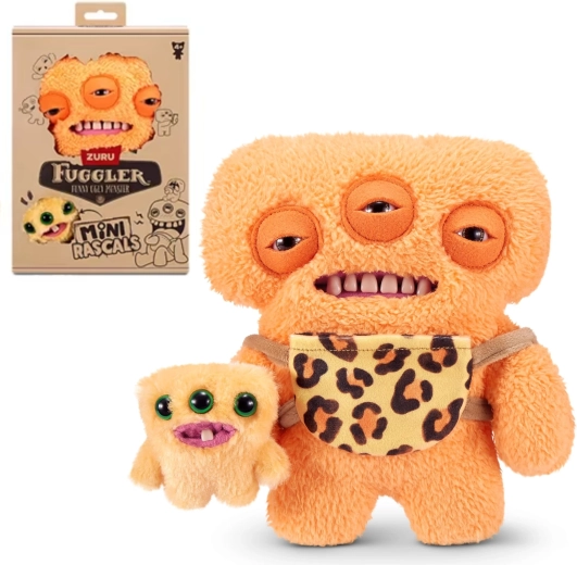Spin Master Fuggler mini rascals εκνευρισμένος εξωγήινος + baby fugg (double trouble) - 1 τεμ.