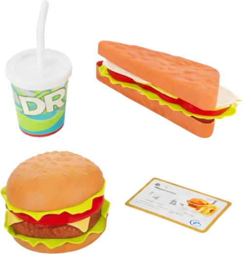 Αξεσουάρ FAST FOOD για θεματικό παιχνίδι