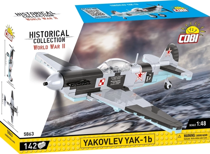 Κατασκευαστικό σετ αεροσκάφους Yakovlev Yak-1b