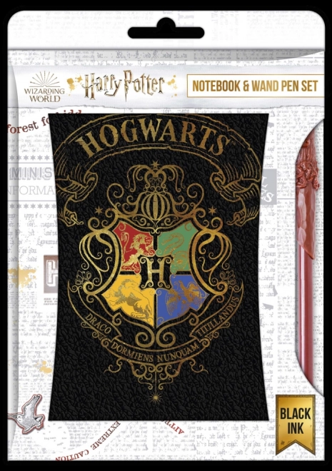 Σετ στυλό και μπλοκ Harry Potter: Colourful Crest