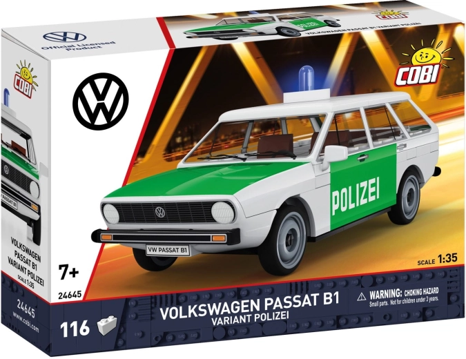Cobi Volkswagen Passat B1 Variant αστυνομία 1:35 (116 κομμάτια)