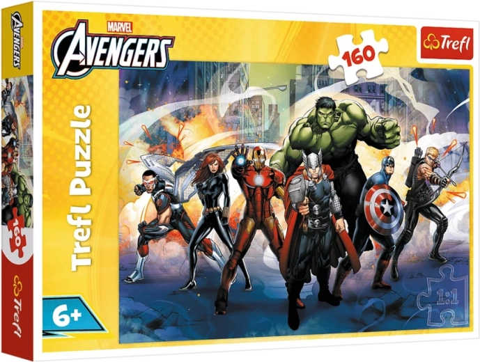Παζλ 160 κομματιών – υπερδυνάμεις – DISNEY MARVEL The Avengers – Trefl