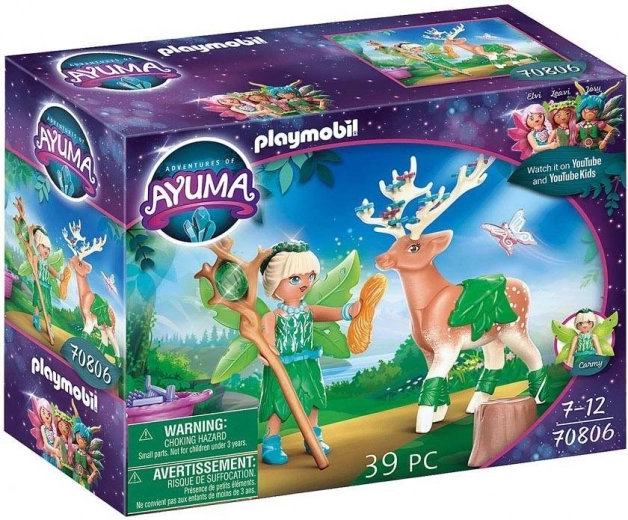 Playmobil νεράιδα του δάσους με μυστηριώδες ζωάκι