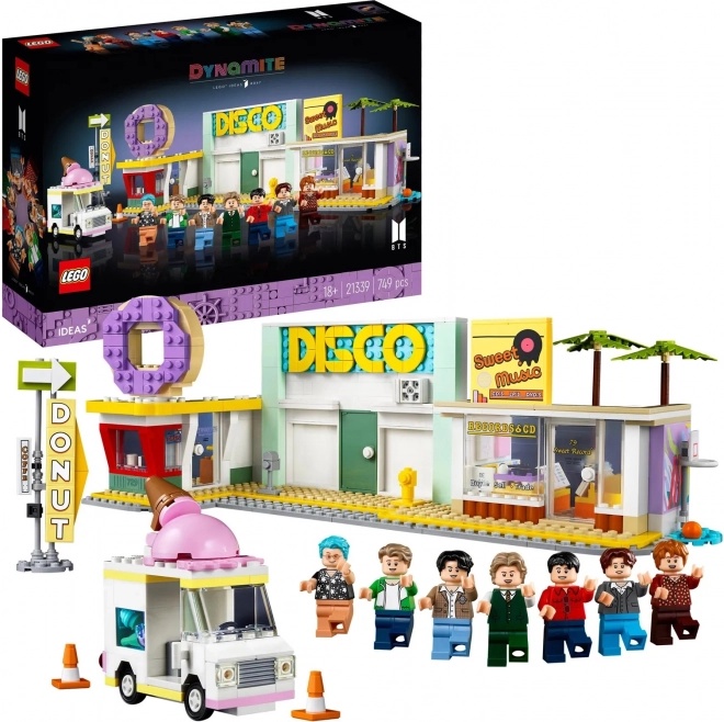 LEGO Ideas BTS Dynamite σετ κατασκευής 21339