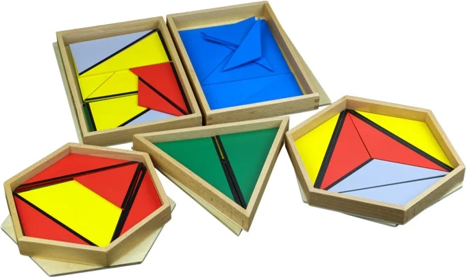 Κατασκευαστικά τρίγωνα Moyo Montessori