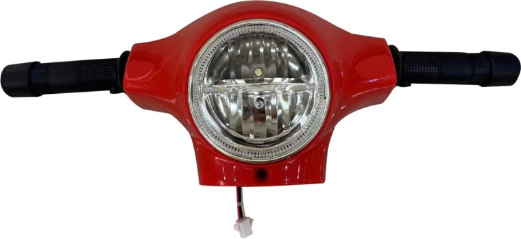 JAMARA παιδικό πατίνι Vespa Mini με τιμόνι, κόκκινο