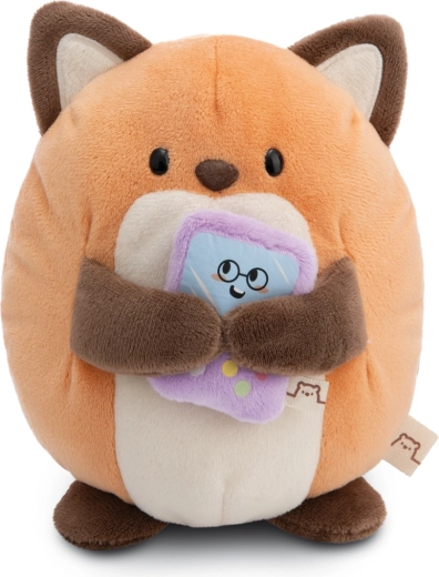 NICI MyMochi αλεπού Geeks 16 cm με μίνι βιντεοπαιχνίδι σε συσκευασία δώρου