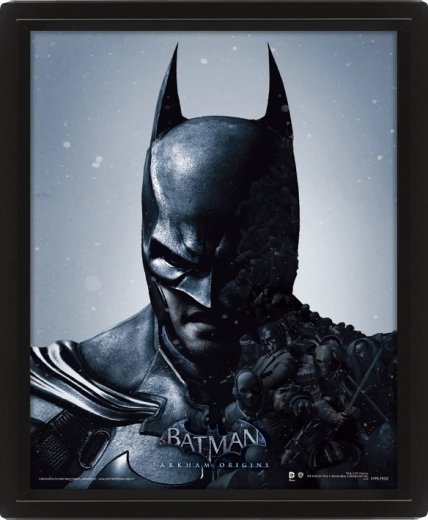 3D πίνακας Batman σε κορνίζα