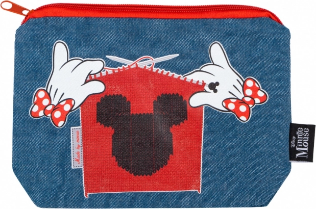 Τζιν κασετίνα με μοτίβο MINNIE